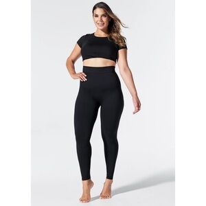BLANQI Everyday High Waist Postpartum + Nursing Support Leggings Black